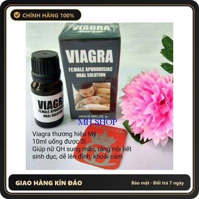 (Che Tên) Lọ Nước Virga Fe Male 10ml Tăng Cường Sinh Lý Nữ - Hỗ Trợ Cực Mạnh, Tiện Lợi Mang Theo Mọi Nơi Bảo Mật Tuyệt Đối