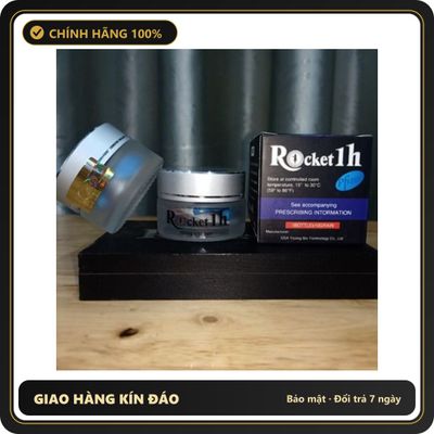 (Che Tên) Hộp thủy tinh 10 viên Rốc-kết 1h mỹ phục hồi ở nam cực tốt che tên Hộp Trắng Kín