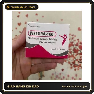 (Che Tên) Hộp 4 viên Ấn (1 vỉ xanh dương) hỗ trợ chăm sóc nam giới bền bỉ hơn Hộp Trắng Kín