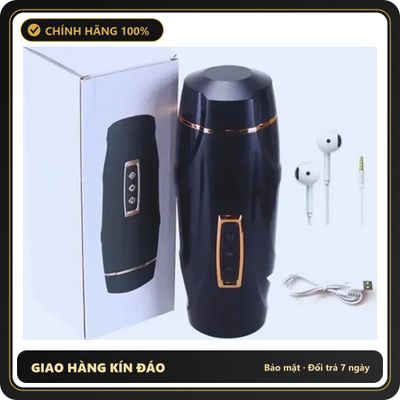 (Che Tên) Âm đạo giả rung nhấp chuyển động đẩy tới và lui tỏa nhiệt t380Hana - Hàng Mới Về