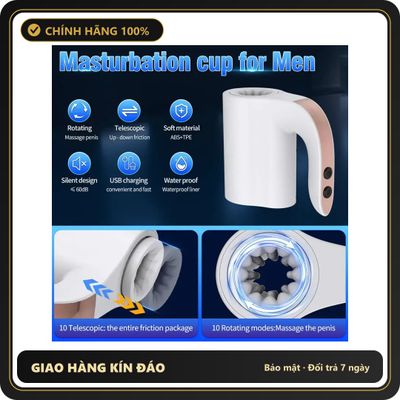 (Che Tên) Âm Đạo Massage Cho Nam Tự Động ThụtHana Hỗ Trợ 24/7