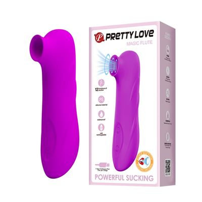 Máy Bú Hút Âm Vật Pretty Love Flute chính hãng - chất liệu an toàn cho da, dễ vệ sinh, êm ái khi dùng - giao hàng che tên kín đáo
