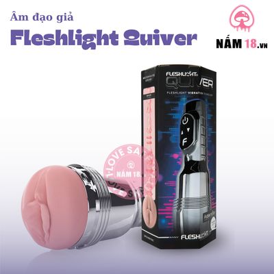 Âm Đạo Giả Cốc Fleshlight Quiver chính hãng - 10 chế độ rung, sạc usb, có sưởi ấm - giao hàng che tên kín đáo