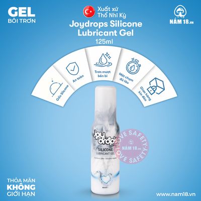 Gel Bôi Trơn Joydrops Silicone Back Door chính hãng - dịu nhẹ an toàn cho da, dễ rửa sạch, dùng được cho mọi loại da - giao hàng che tên kín đáo
