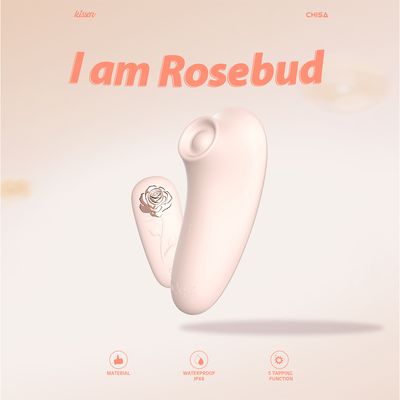 Máy Kích Thích Âm Vật Kissen Rosebud chính hãng - chất liệu an toàn cho da, dễ vệ sinh, êm ái khi dùng - giao hàng che tên kín đáo