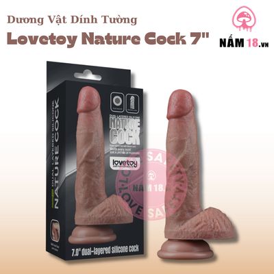 Dương Vật Dính Tường Có Bìu Lovetoy Nature Cock 7
