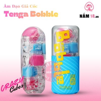 Âm Đạo Giả Cốc Tenga Bobble Crazy Cubes chính hãng - chất liệu an toàn cho da, dễ vệ sinh, êm ái khi dùng - giao hàng che tên kín đáo
