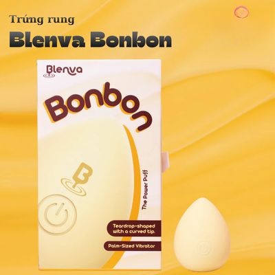 Trứng Rung Blenva Bonbon chính hãng - chất liệu an toàn cho da, dễ vệ sinh, êm ái khi dùng - giao hàng che tên kín đáo
