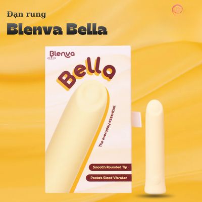 Đạn Rung Blenva Bella chính hãng - chất liệu an toàn cho da, dễ vệ sinh, êm ái khi dùng - giao hàng che tên kín đáo