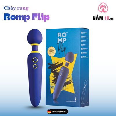 Chày Rung Romp Flip chính hãng - sạc USB, silicone mềm mại, chất liệu an toàn cho da - giao hàng che tên kín đáo