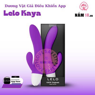 Dương Vật Giả Lelo Kaya Điều Khiển App chính hãng - chất liệu an toàn cho da, dễ vệ sinh, êm ái khi dùng - giao hàng che tên kín đáo
