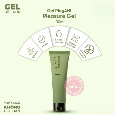 Gel Bôi Trơn PlayAh Basic Gốc Nước chính hãng - gốc nước không dính rít, dịu nhẹ an toàn cho da, dễ rửa sạch - giao hàng che tên kín đáo