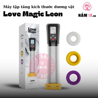 Máy Tập Tăng Kích Thước Dương Vật Tự Động Love Magic Leon chính hãng - hàng chuẩn nguồn gốc rõ ràng, hạn dùng in rõ trên hộp, đóng gói kín đáo - giao hàng che tên kín đáo