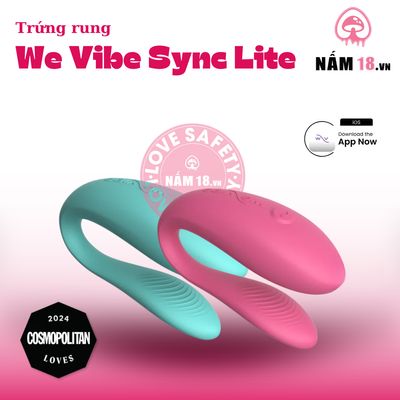 Trứng Rung We Vibe Sync Lite Điều Khiển App chính hãng - chất liệu an toàn cho da, dễ vệ sinh, êm ái khi dùng - giao hàng che tên kín đáo