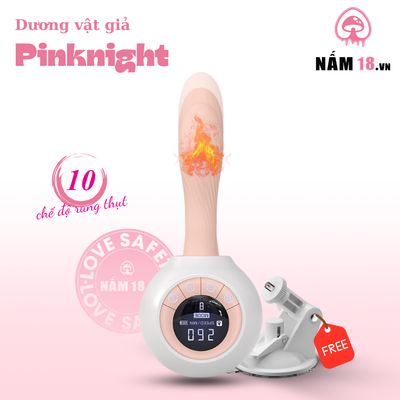 Dương Vật Giả Pinknight Tỏa Nhiệt 10 Chế Độ rung nhấp chuyển động đẩy tới và lui chính hãng - rung nhấp chuyển động đẩy tới và lui tự động, chất liệu an toàn cho da, dễ vệ sinh - giao hàng c