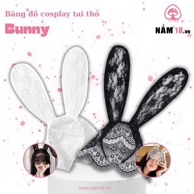 Băng Đô Cosplay Tai Thỏ Bunny chính hãng - chất vải mềm mát, đường may tỉ mỉ, tôn dáng quyến rũ - giao hàng che tên kín đáo