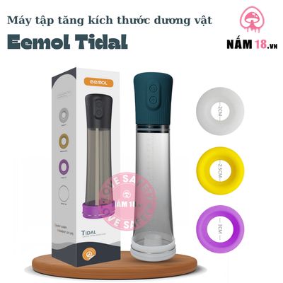 Máy Tập Tăng Kích Thước Dương Vật Tự Động Eemol Tidal chính hãng - hàng chuẩn nguồn gốc rõ ràng, hạn dùng in rõ trên hộp, đóng gói kín đáo - giao hàng che tên kín đáo