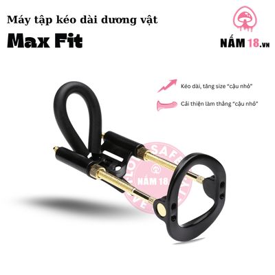 Máy Tập Kéo Dài, Làm Thẳng Dương Vật Max Fit chính hãng - chất liệu an toàn cho da, dễ vệ sinh, êm ái khi dùng - giao hàng che tên kín đáo