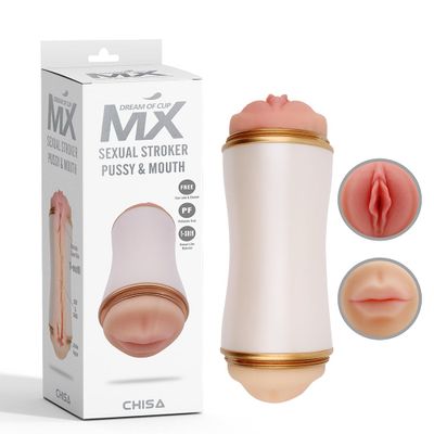 Âm Đạo Giả Cốc Chisa MX Sexual Stroker Pussy & Mouth chính hãng - chất liệu an toàn cho da, dễ vệ sinh, êm ái khi dùng - giao hàng che tên kín đáo