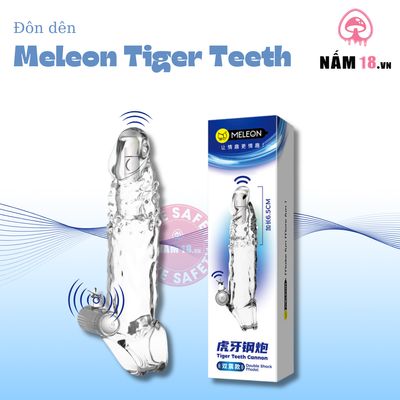 Đôn Dên Meleon Tiger Teeth Rung Nhánh Đầu Chống Tuột chính hãng - chất liệu an toàn cho da, dễ vệ sinh, êm ái khi dùng - giao hàng che tên kín đáo
