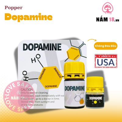 Popper Dopamine Chai 40ml chính hãng - hàng chuẩn nhập khẩu, nắp kín không bay hơi, dùng được nhiều lần - giao hàng che tên kín đáo
