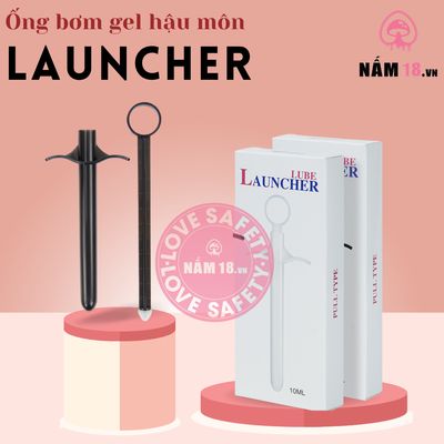 Ống Bơm Gel Hậu Môn Launcher chính hãng - chất liệu an toàn cho da, dễ vệ sinh, êm ái khi dùng - giao hàng che tên kín đáo