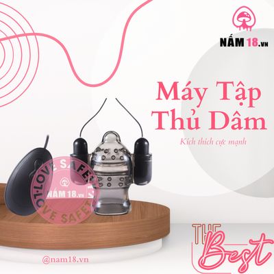 Máy Vắt Tinh Penile 20 Tần Số Rung chính hãng - chất liệu an toàn cho da, dễ vệ sinh, êm ái khi dùng - giao hàng che tên kín đáo