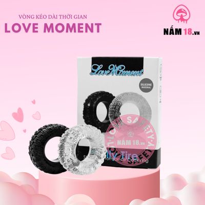 Vòng Đeo Dương Vật Love Moment chính hãng - thấm nhanh không nhờn rít, dùng trước khi quan hệ, nhỏ gọn dễ mang theo - giao hàng che tên kín đáo
