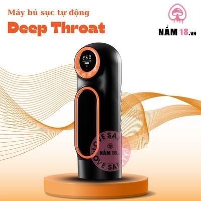 Âm Đạo Giả Deep Throat Sục 10 chính hãng - 10 chế độ rung, chất liệu an toàn cho da, dễ vệ sinh - giao hàng che tên kín đáo