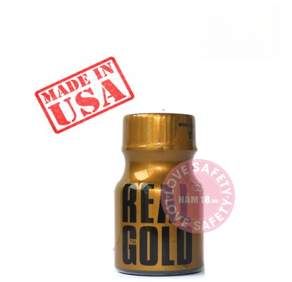 Popper Real Gold chính hãng - hàng chuẩn nhập khẩu, nắp kín không bay hơi, dùng được nhiều lần - giao hàng che tên kín đáo
