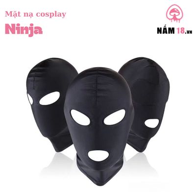 Mặt Nạ Cosplay Ninja Style BDSM chính hãng - chất vải mềm mát, đường may tỉ mỉ, tôn dáng quyến rũ - giao hàng che tên kín đáo