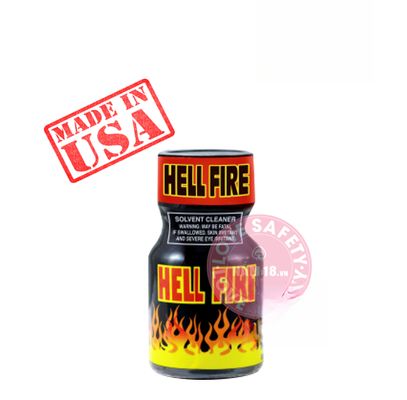 Popper Hell Fire chính hãng - hàng chuẩn nhập khẩu, nắp kín không bay hơi, dùng được nhiều lần - giao hàng che tên kín đáo