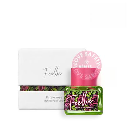 Nước Hoa Vùng Kín Foellie Eau De Fatale Rose chính hãng - chất liệu an toàn cho da, dễ vệ sinh, êm ái khi dùng - giao hàng che tên kín đáo