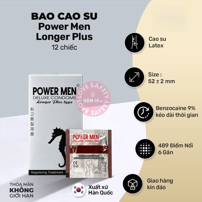 Bao Cao Su Kéo Dài Thời Gian chính hãng - siêu mỏng, có gai nổi, hỗ trợ kéo dài - giao hàng che tên kín đáo