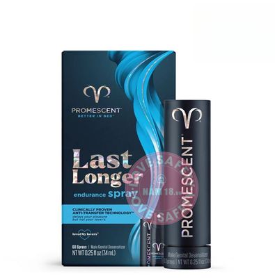Chai Xịt Kéo Dài Thời Gian Cao Cấp Promescent Chai 2.6ml chính hãng - thấm nhanh không nhờn rít, dùng trước khi quan hệ, nhỏ gọn dễ mang theo - giao hàng che tên kín đáo