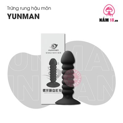 Trứng Rung Kích Thích Hậu Môn Yunman 10 Chế Độ Rung chính hãng - chất liệu an toàn cho da, dễ vệ sinh, êm ái khi dùng - giao hàng che tên kín đáo