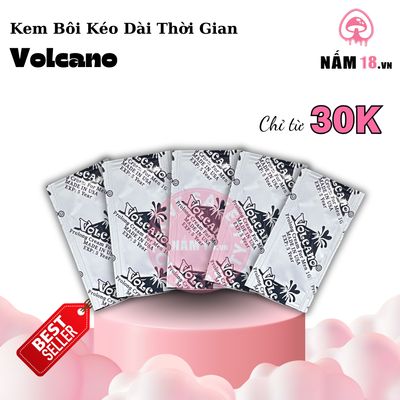 Kem Bôi Kéo Dài Thời Gian Volcano 14% - Tuýp 1gr chính hãng - thấm nhanh không nhờn rít, dùng trước khi quan hệ, nhỏ gọn dễ mang theo - giao hàng che tên kín đáo