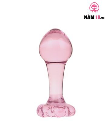 Phích Cắm Hậu Môn Thuỷ Tinh Size S chính hãng - chất liệu an toàn cho da, dễ vệ sinh, êm ái khi dùng - giao hàng che tên kín đáo