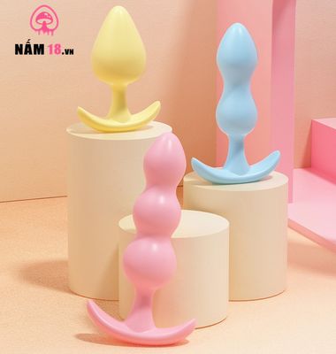 Phích Cắm Hậu Môn Silicone MizzZee chính hãng - silicone mềm mại, chất liệu an toàn cho da, dễ vệ sinh - giao hàng che tên kín đáo