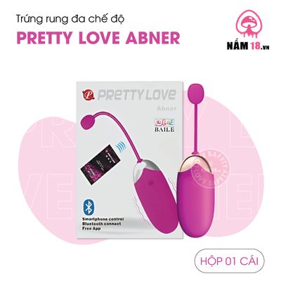 Trứng Rung Pretty Love Abner Điều Khiển App chính hãng - chất liệu an toàn cho da, dễ vệ sinh, êm ái khi dùng - giao hàng che tên kín đáo