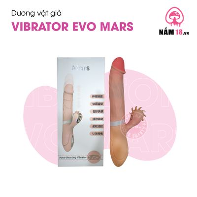 Dương Vật Evo Mars rung nhấp chuyển động đẩy tới và lui Đa Chế Độ chính hãng - 8 chế độ rung, sạc USB, rung nhấp chuyển động đẩy tới và lui tự động - giao hàng che tên kín đáo