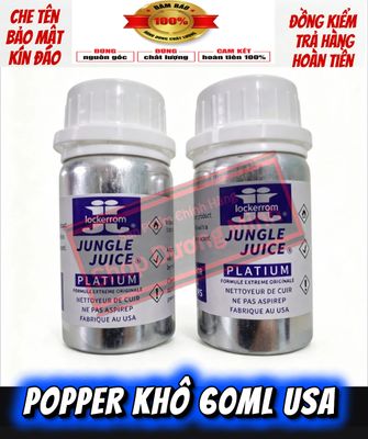 ( Giảm 50%) Popper Khô 60ml USA, Dòng Mạnh, Phê Lâu, Cho Ng Lờn, Cực Mạnh, Hít Là Phê Ngay 