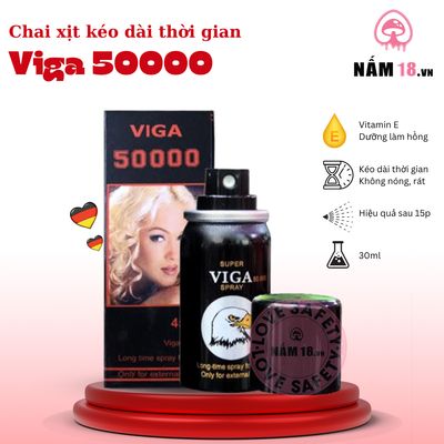 Chai Xịt Kéo Dài Thời Gian Viga 50000 chính hãng - thấm nhanh không nhờn rít, dùng trước khi quan hệ, nhỏ gọn dễ mang theo - giao hàng che tên kín đáo
