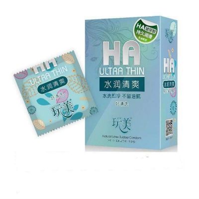 Bao Cao Su HA Siêu Mỏng, Nhiều gel - Bcs Gia Đình, Nhiều Gel Bôi Trơn, Size 52mm Vừa Vặn