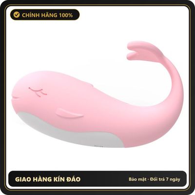(Che Tên) Trứng rung Cá Voi điều khiển từ xa 12 cấp độHana - Hàng Mới Về