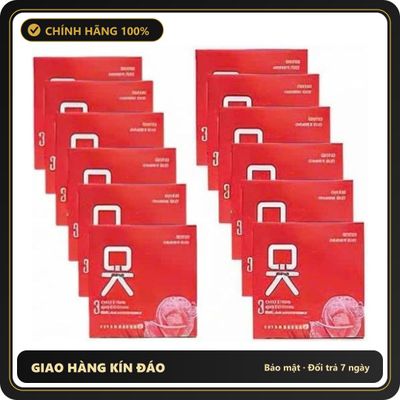 (Che Tên) Bao cao su gia đình OKHQ không mùi - hộp lớn 144 chiếc Cao Cấp Bảo Đảm