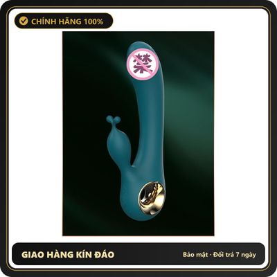 (Che Tên) Máy Massage Rung 24 Cấp ĐộHana Cao Cấp Bảo Đảm - 24 cấp độ rung, sạc USB, chất liệu an toàn cho da