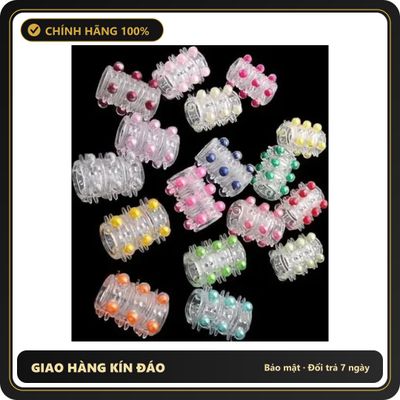 (Che Tên) Bao Cao Su Đôn Dên Tăng Kích Thước Trong Suốt Kiểu Gân TrơnHana Bảo Mật Tuyệt Đối
