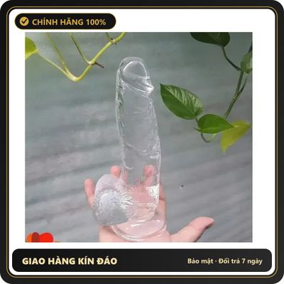 (Che Tên) Chim giả silicon trong suốtHana Hỗ Trợ 24/7 - sạc USB, chất liệu an toàn cho da, dễ vệ sinh