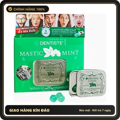 (Che Tên) Kẹo Bj Dentiste Love Mint Mát Lạnh Chuẩn Auth - chất liệu an toàn cho da, dễ vệ sinh, êm ái khi dùng